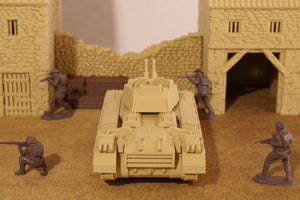 A15 Crusader (With Skirt) — WWII British Tank | 1/32 (54mm)–1/56 (28mm) Scale Model