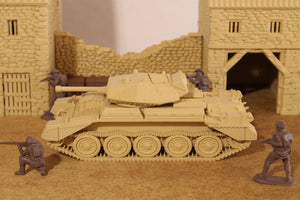 A15 Crusader (Without Skirt) — WWII British Tank | 1/32 (54mm)–1/56 (28mm) Scale Model