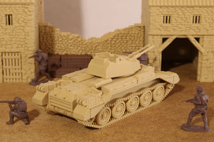 A15 Crusader (Without Skirt) — WWII British Tank | 1/32 (54mm)–1/56 (28mm) Scale Model