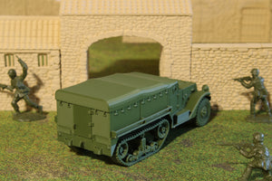 M3 Halftrack (Covered) — WWII American Halftrack | 1/32 (54mm)–1/56 (28mm) Scale Model