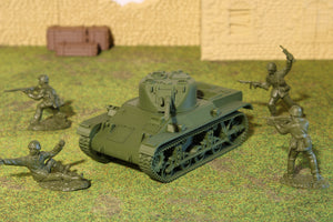 M22 Locust — WWII American Tank | 1/32 (54mm)–1/56 (28mm) Scale Model