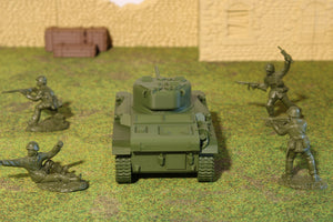 M22 Locust — WWII American Tank | 1/32 (54mm)–1/56 (28mm) Scale Model