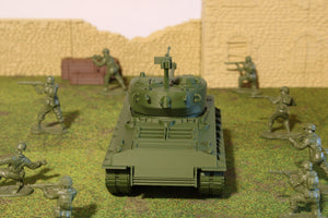 M4A3E8 "Easy Eight" Sherman — WWII American Tank | 1/32 (54mm)–1/56 (28mm) Scale Model