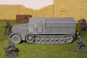 Famo SdKfz 9 — WWII German Halftrack | 1/32 (54mm)–1/56 (28mm) Scale Model