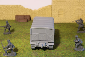 Famo SdKfz 9 — WWII German Halftrack | 1/32 (54mm)–1/56 (28mm) Scale Model