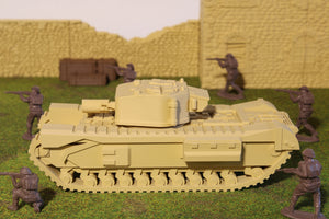 Churchill — WWII British Tank | 1/32 (54mm)–1/56 (28mm) Scale Model