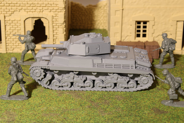 Turan 1 (Without Skirt) — WWII Hungarian Tank | 1/32 (54mm)–1/56 (28mm) Scale Model