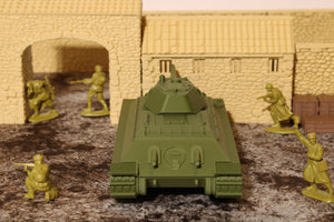 T34-76 (Early War) — WWII Soviet Tank | 1/32 (54mm)–1/56 (28mm) Scale Model