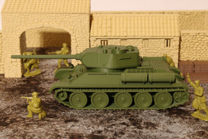 T34-85 (Late War) — WWII Soviet Tank | 1/32 (54mm)–1/56 (28mm) Scale Model