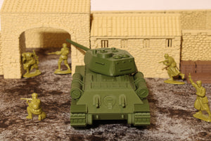 T34-85 (Late War) — WWII Soviet Tank | 1/32 (54mm)–1/56 (28mm) Scale Model