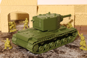KV2 — WWII Soviet Tank | 1/32 (54mm)–1/56 (28mm) Scale Model