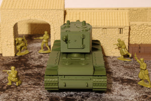 KV2 — WWII Soviet Tank | 1/32 (54mm)–1/56 (28mm) Scale Model