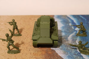 M4 Sherman Snorkel Deep Wader — WWII American Tank | 1/32 (54mm)–1/56 (28mm) Scale Model