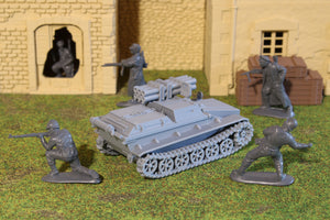 Panzerjager Wanze/Borgward IV — WWII German Demolition Carrier | 1/32 (54mm)–1/56 (28mm) Scale Model