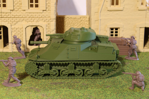 M3 Grant/M3 Lee — WWII British/American Tank | 1/32 (54mm)–1/56 (28mm) Scale Model