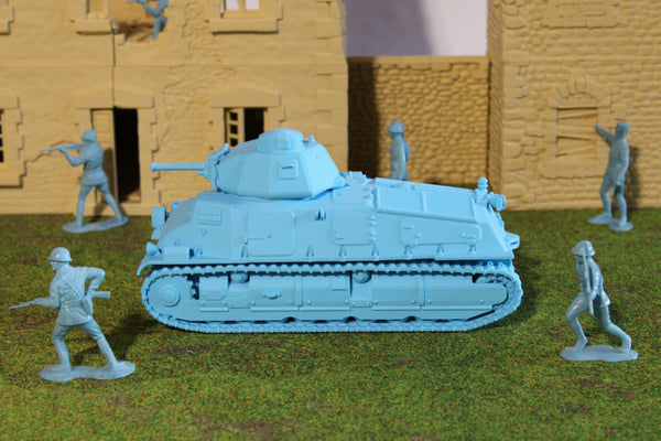 Somua — WWII French Tank | 1/32 (54mm)–1/56 (28mm) Scale Model