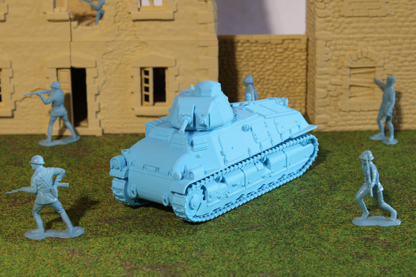 Somua — WWII French Tank | 1/32 (54mm)–1/56 (28mm) Scale Model