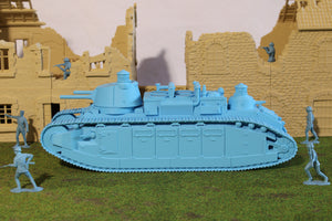 Char 2c — WWII French Tank | 1/32 (54mm)–1/56 (28mm) Scale Model