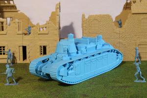 Char 2c — WWII French Tank | 1/32 (54mm)–1/56 (28mm) Scale Model