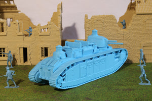 Char 2c — WWII French Tank | 1/32 (54mm)–1/56 (28mm) Scale Model