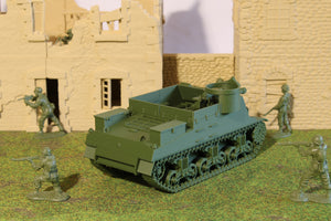M7 Priest — WWII American Self-Propelled Gun | 1/32 (54mm)–1/56 (28mm) Scale Model