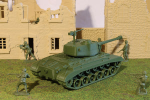 M26 Pershing — WWII American Tank | 1/32 (54mm)–1/56 (28mm) Scale Model