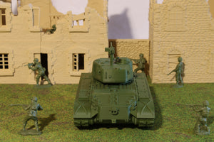 M26 Pershing — WWII American Tank | 1/32 (54mm)–1/56 (28mm) Scale Model