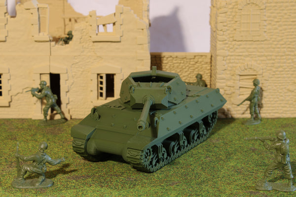 M10 Wolverine — WWII American Tank Destroyer | 1/32 (54mm)–1/56 (28mm) Scale Model