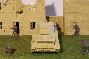 A30 Cruiser Mk VIII Challenger — WWII British Tank | 1/32 (54mm)–1/56 (28mm) Scale Model