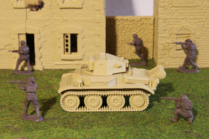 Tetrarch — WWII British Tank | 1/32 (54mm)–1/56 (28mm) Scale Model
