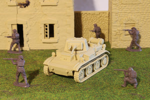 Tetrarch — WWII British Tank | 1/32 (54mm)–1/56 (28mm) Scale Model