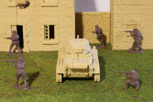 Tetrarch — WWII British Tank | 1/32 (54mm)–1/56 (28mm) Scale Model