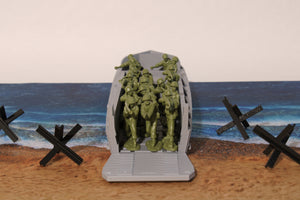 LCVP Higgins Boat — WWII American Landing Craft | 1/32 (54mm)–1/56 (28mm) Scale Model