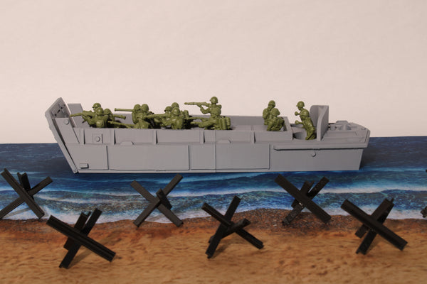 LCVP Higgins Boat — WWII American Landing Craft | 1/32 (54mm)–1/56 (28mm) Scale Model