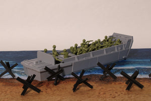LCVP Higgins Boat — WWII American Landing Craft | 1/32 (54mm)–1/56 (28mm) Scale Model