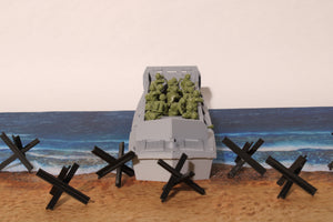 LCVP Higgins Boat — WWII American Landing Craft | 1/32 (54mm)–1/56 (28mm) Scale Model