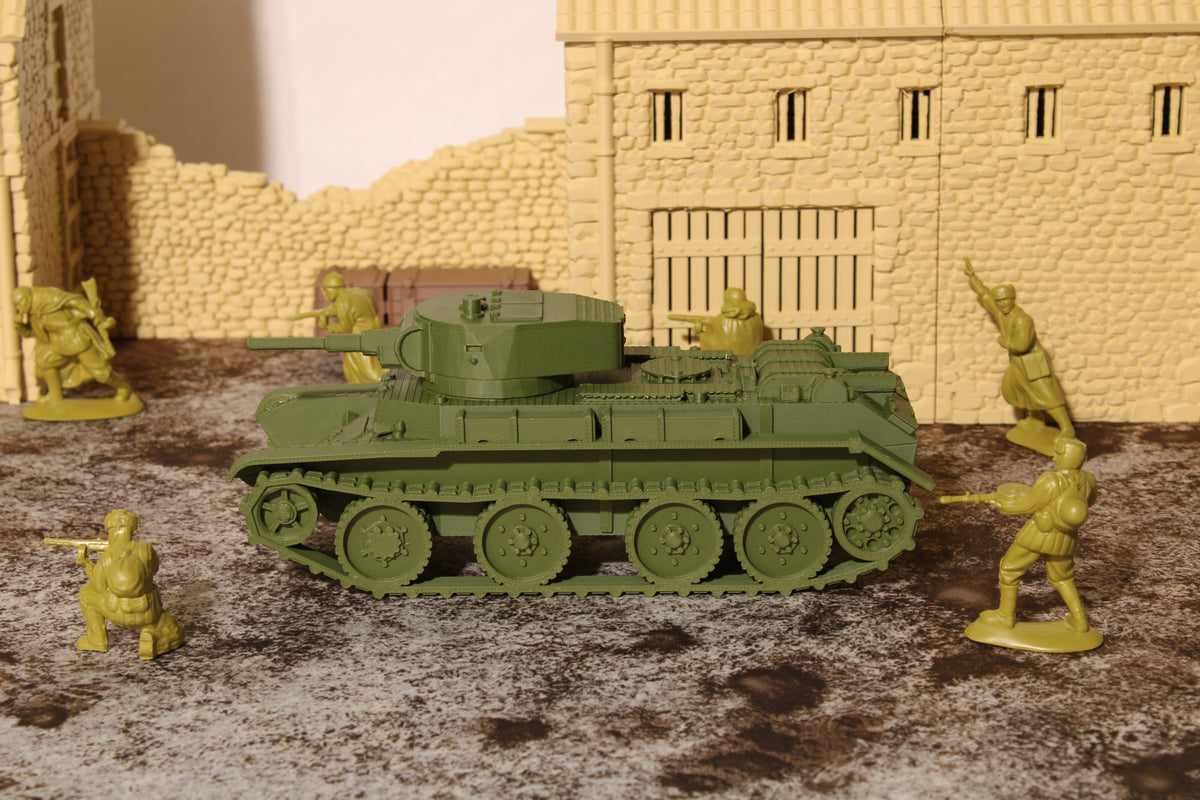 BT7 — WWII Soviet Tank | 1/32 (54mm)–1/56 (28mm) Scale Model