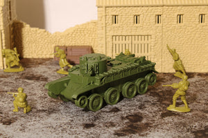 BT7 Trackless, Howitzer Variant — WWII Soviet Self-Propelled Gun | 1/32 (54mm)–1/56 (28mm) Scale Model