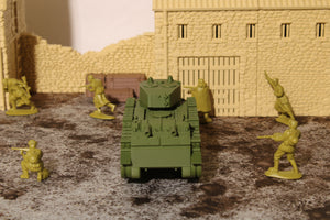 BT7 Trackless, Howitzer Variant — WWII Soviet Self-Propelled Gun | 1/32 (54mm)–1/56 (28mm) Scale Model