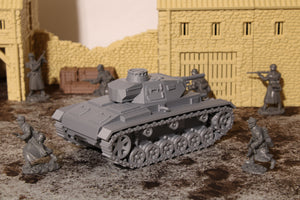 Panzer III — WWII German Tank | 1/32 (54mm)–1/56 (28mm) Scale Model