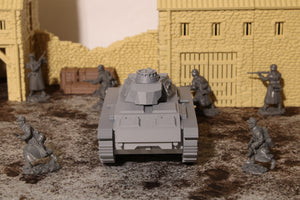 Panzer III — WWII German Tank | 1/32 (54mm)–1/56 (28mm) Scale Model