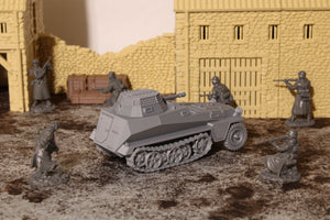 SdKfz 250 — WWII German Halftrack | 1/32 (54mm)–1/56 (28mm) Scale Model