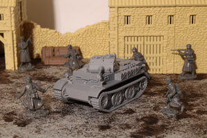 Panzer Luchs — WWII German Tank | 1/32 (54mm)–1/56 (28mm) Scale Model
