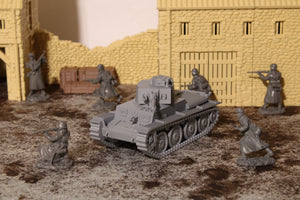Panzer 38t — WWII German Tank | 1/32 (54mm)–1/56 (28mm) Scale Model