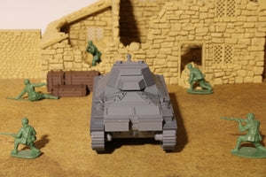 P26/40 — WWII Italian Tank | 1/32 (54mm)–1/56 (28mm) Scale Model