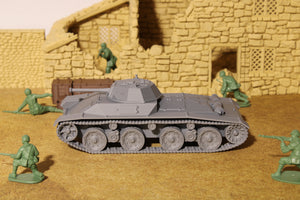 Celere Sahariano M16/43 — WWII Italian Tank | 1/32 (54mm)–1/56 (28mm) Scale Model