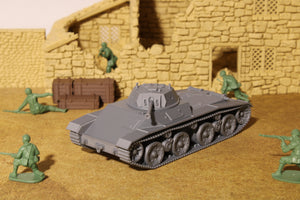 Celere Sahariano M16/43 — WWII Italian Tank | 1/32 (54mm)–1/56 (28mm) Scale Model