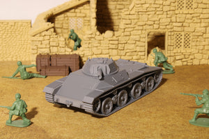 Celere Sahariano M16/43 — WWII Italian Tank | 1/32 (54mm)–1/56 (28mm) Scale Model