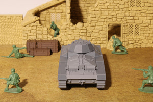 Celere Sahariano M16/43 — WWII Italian Tank | 1/32 (54mm)–1/56 (28mm) Scale Model