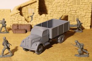 Opel Blitz — WWII German Truck | 1/32 (54mm)–1/56 (28mm) Scale Model